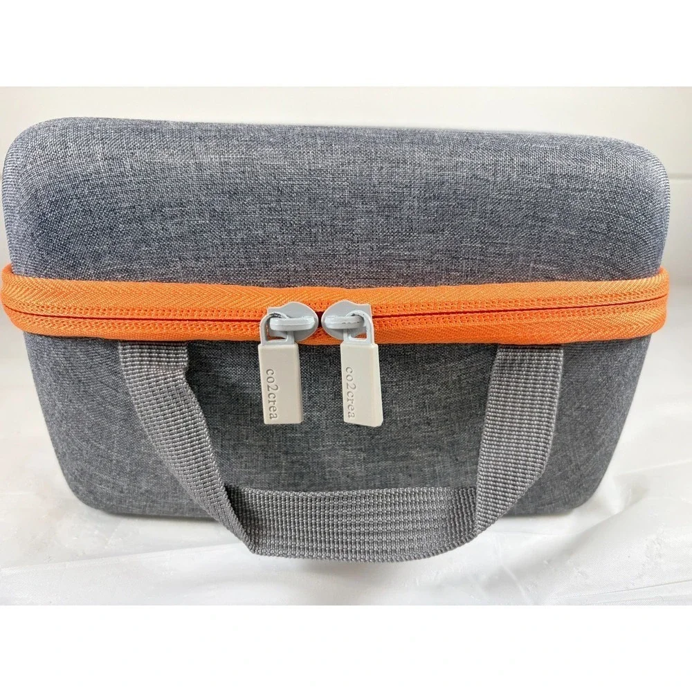 Yoto Full Size‎ Hard Cover Case - Gray and Fruit Punch Color Zipper